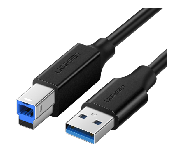 UGREEN Kabel USB 3.0 A-B US210 do drukarki 2m czarny - 1489113 - zdjęcie